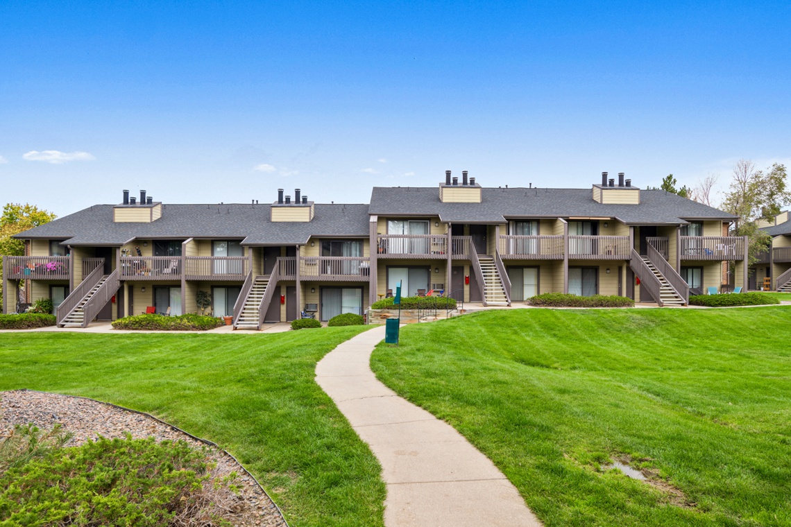 Exterior shot of Shift apartments